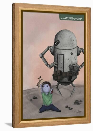Zombies vs. Robots: No. 10 - Bonus Material-Delaney Mamer-Framed Stretched Canvas
