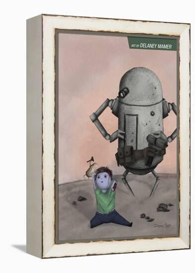 Zombies vs. Robots: No. 10 - Bonus Material-Delaney Mamer-Framed Stretched Canvas