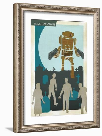 Zombies vs. Robots: No. 10 - Bonus Material-Nico Pena-Framed Art Print