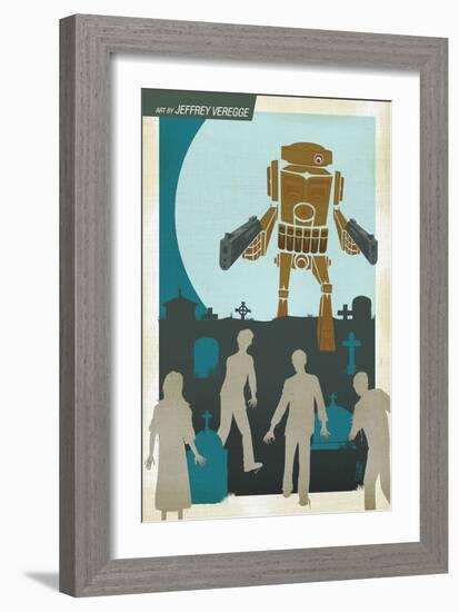 Zombies vs. Robots: No. 10 - Bonus Material-Nico Pena-Framed Art Print