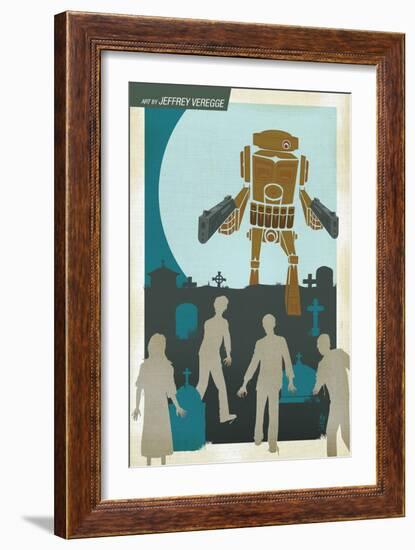 Zombies vs. Robots: No. 10 - Bonus Material-Nico Pena-Framed Art Print