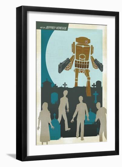 Zombies vs. Robots: No. 10 - Bonus Material-Nico Pena-Framed Art Print