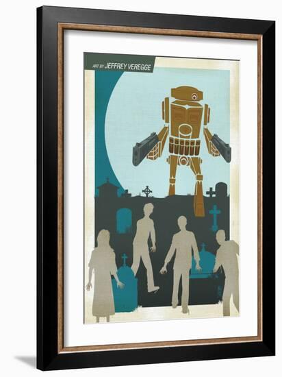 Zombies vs. Robots: No. 10 - Bonus Material-Nico Pena-Framed Art Print