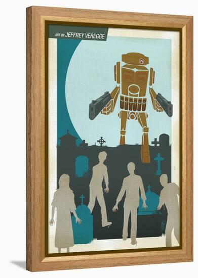 Zombies vs. Robots: No. 10 - Bonus Material-Nico Pena-Framed Stretched Canvas