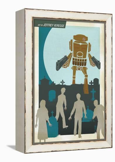 Zombies vs. Robots: No. 10 - Bonus Material-Nico Pena-Framed Stretched Canvas