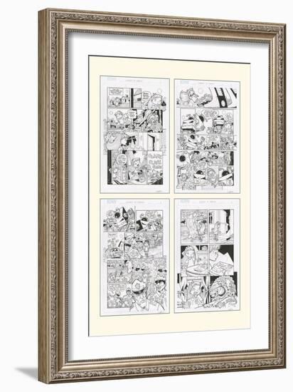 Zombies vs. Robots: No. 10 - Bonus Material-Nico Pena-Framed Art Print