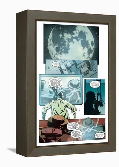 Zombies vs. Robots: No. 10 - Comic Page with Panels-Antonio Fuso-Framed Stretched Canvas