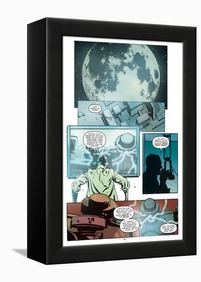 Zombies vs. Robots: No. 10 - Comic Page with Panels-Antonio Fuso-Framed Stretched Canvas