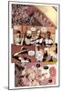 Zombies vs. Robots: No. 10 - Comic Page with Panels-Antonio Fuso-Mounted Art Print