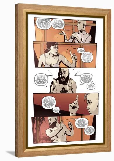 Zombies vs. Robots: No. 10 - Comic Page with Panels-Antonio Fuso-Framed Stretched Canvas