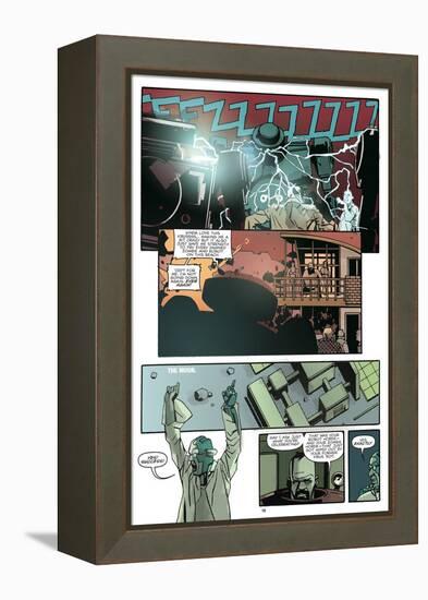 Zombies vs. Robots: No. 10 - Comic Page with Panels-Antonio Fuso-Framed Stretched Canvas