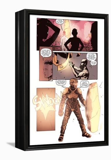 Zombies vs. Robots: No. 10 - Comic Page with Panels-Antonio Fuso-Framed Stretched Canvas