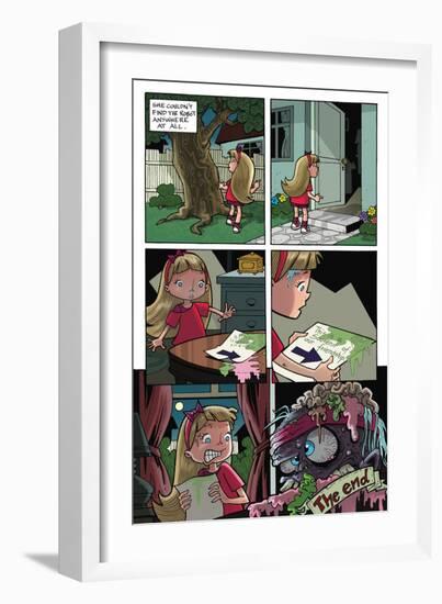 Zombies vs. Robots: No. 10 - Comic Page with Panels-Nico Pena-Framed Premium Giclee Print