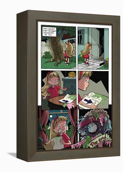 Zombies vs. Robots: No. 10 - Comic Page with Panels-Nico Pena-Framed Stretched Canvas