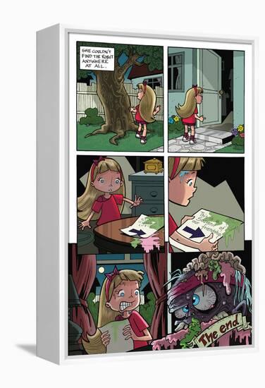 Zombies vs. Robots: No. 10 - Comic Page with Panels-Nico Pena-Framed Stretched Canvas