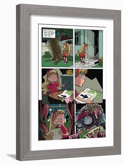 Zombies vs. Robots: No. 10 - Comic Page with Panels-Nico Pena-Framed Art Print