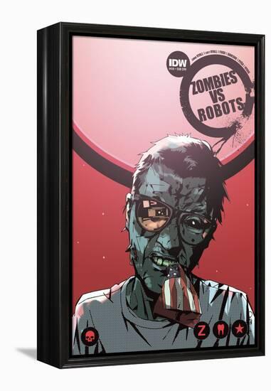 Zombies vs. Robots: No. 10 - Cover Art-Antonio Fuso-Framed Stretched Canvas