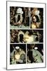 Zombies vs. Robots: No. 7 - Comic Page with Panels-Paul Davidson-Mounted Art Print