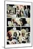 Zombies vs. Robots: No. 7 - Comic Page with Panels-Paul Davidson-Mounted Art Print