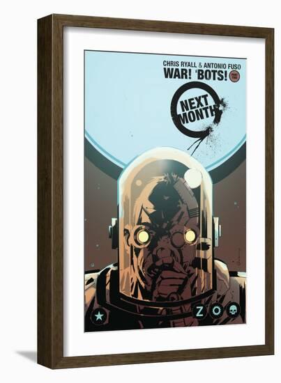 Zombies vs. Robots: No. 8 - Bonus Material-Antonio Fuso-Framed Art Print