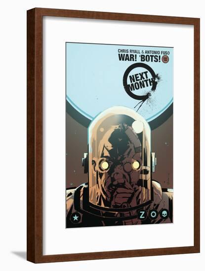 Zombies vs. Robots: No. 8 - Bonus Material-Antonio Fuso-Framed Art Print