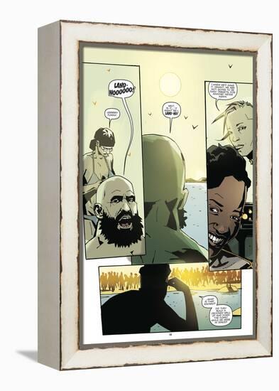 Zombies vs. Robots: No. 8 - Comic Page with Panels-Antonio Fuso-Framed Stretched Canvas