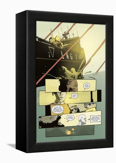 Zombies vs. Robots: No. 8 - Comic Page with Panels-Antonio Fuso-Framed Stretched Canvas