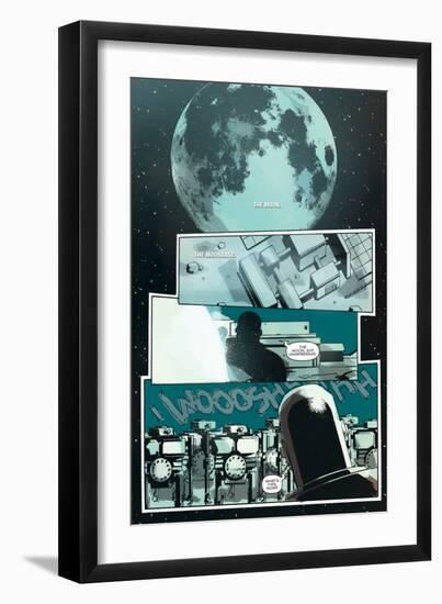 Zombies vs. Robots: No. 8 - Comic Page with Panels-Antonio Fuso-Framed Art Print