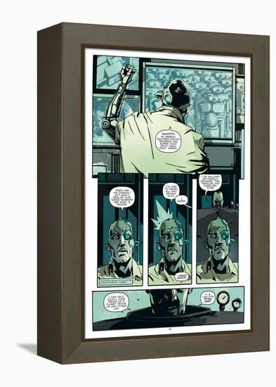 Zombies vs. Robots: No. 8 - Comic Page with Panels-Antonio Fuso-Framed Stretched Canvas