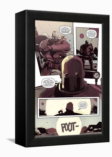 Zombies vs. Robots: No. 8 - Comic Page with Panels-Antonio Fuso-Framed Stretched Canvas