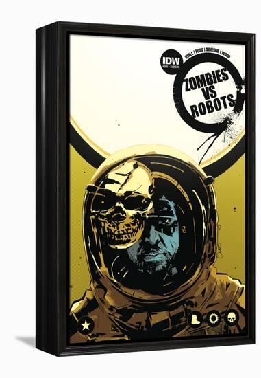 Zombies vs. Robots: No. 8 - Cover Art-Antonio Fuso-Framed Stretched Canvas