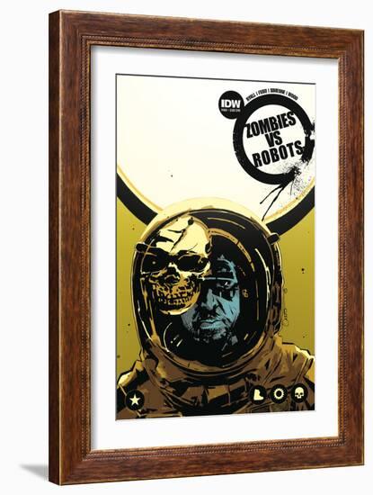 Zombies vs. Robots: No. 8 - Cover Art-Antonio Fuso-Framed Art Print