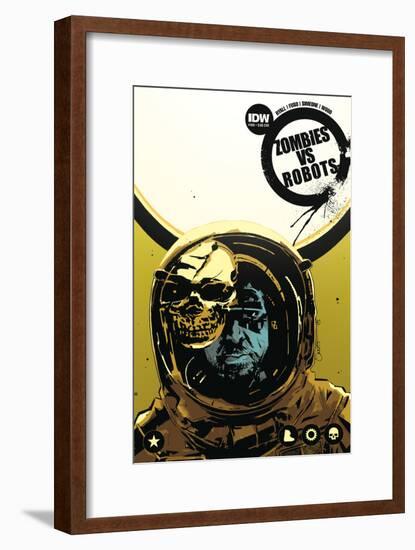 Zombies vs. Robots: No. 8 - Cover Art-Antonio Fuso-Framed Art Print