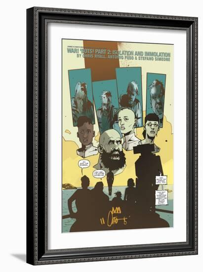 Zombies vs. Robots: No. 9 - Bonus Material-Antonio Fuso-Framed Premium Giclee Print