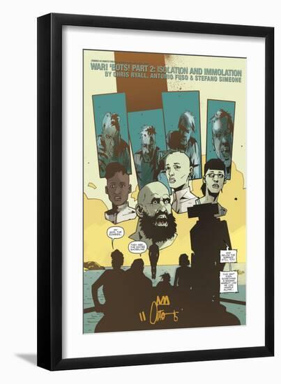 Zombies vs. Robots: No. 9 - Bonus Material-Antonio Fuso-Framed Art Print