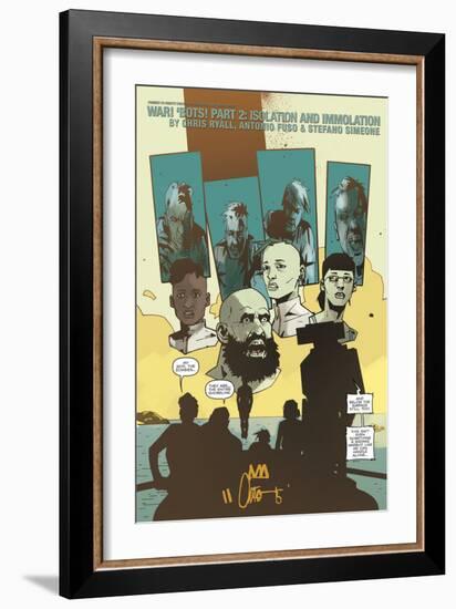 Zombies vs. Robots: No. 9 - Bonus Material-Antonio Fuso-Framed Art Print