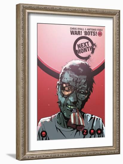 Zombies vs. Robots: No. 9 - Bonus Material-Antonio Fuso-Framed Art Print