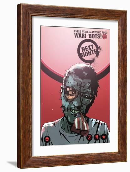 Zombies vs. Robots: No. 9 - Bonus Material-Antonio Fuso-Framed Art Print