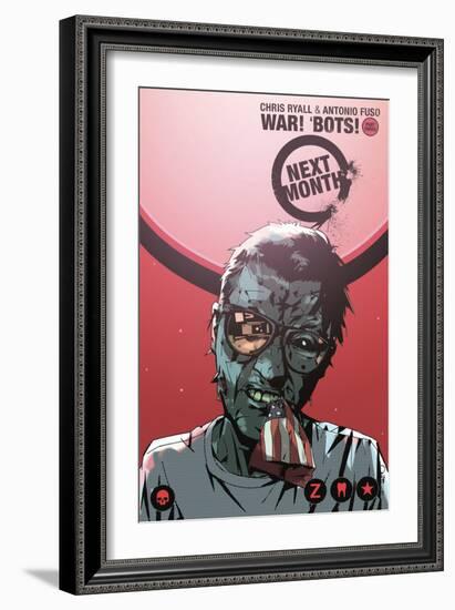 Zombies vs. Robots: No. 9 - Bonus Material-Antonio Fuso-Framed Art Print