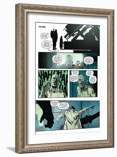 Zombies vs. Robots: No. 9 - Comic Page with Panels-Antonio Fuso-Framed Art Print