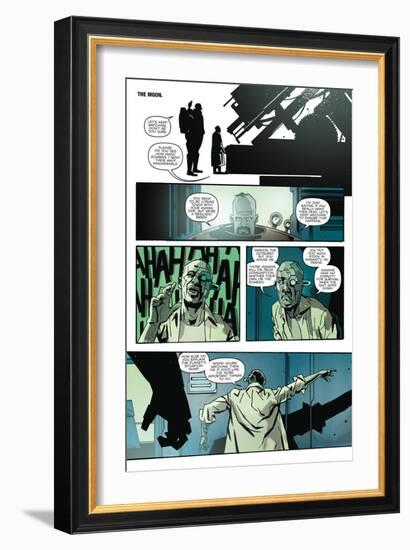 Zombies vs. Robots: No. 9 - Comic Page with Panels-Antonio Fuso-Framed Art Print