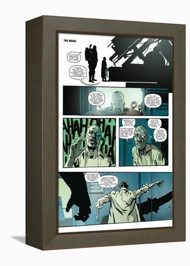 Zombies vs. Robots: No. 9 - Comic Page with Panels-Antonio Fuso-Framed Stretched Canvas