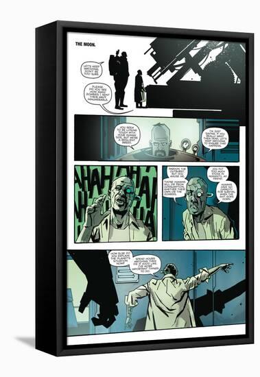 Zombies vs. Robots: No. 9 - Comic Page with Panels-Antonio Fuso-Framed Stretched Canvas