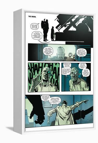 Zombies vs. Robots: No. 9 - Comic Page with Panels-Antonio Fuso-Framed Stretched Canvas