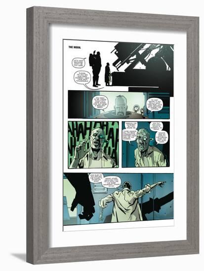 Zombies vs. Robots: No. 9 - Comic Page with Panels-Antonio Fuso-Framed Premium Giclee Print