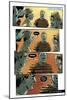 Zombies vs. Robots: No. 9 - Comic Page with Panels-Antonio Fuso-Mounted Art Print
