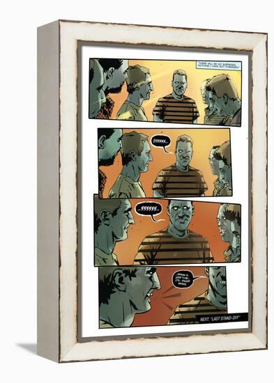 Zombies vs. Robots: No. 9 - Comic Page with Panels-Antonio Fuso-Framed Stretched Canvas