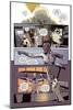 Zombies vs. Robots: No. 9 - Comic Page with Panels-Antonio Fuso-Mounted Art Print