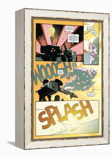 Zombies vs. Robots: No. 9 - Comic Page with Panels-Antonio Fuso-Framed Stretched Canvas