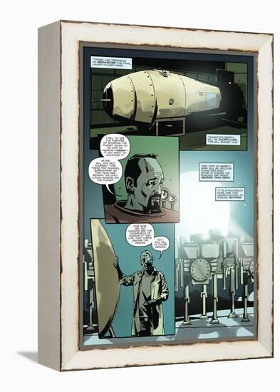 Zombies vs. Robots: No. 9 - Comic Page with Panels-Antonio Fuso-Framed Stretched Canvas